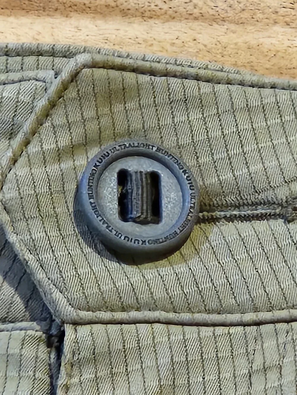 KUIU Ripstop Mens Size 42 Shorts Olive Color - Pre Owned